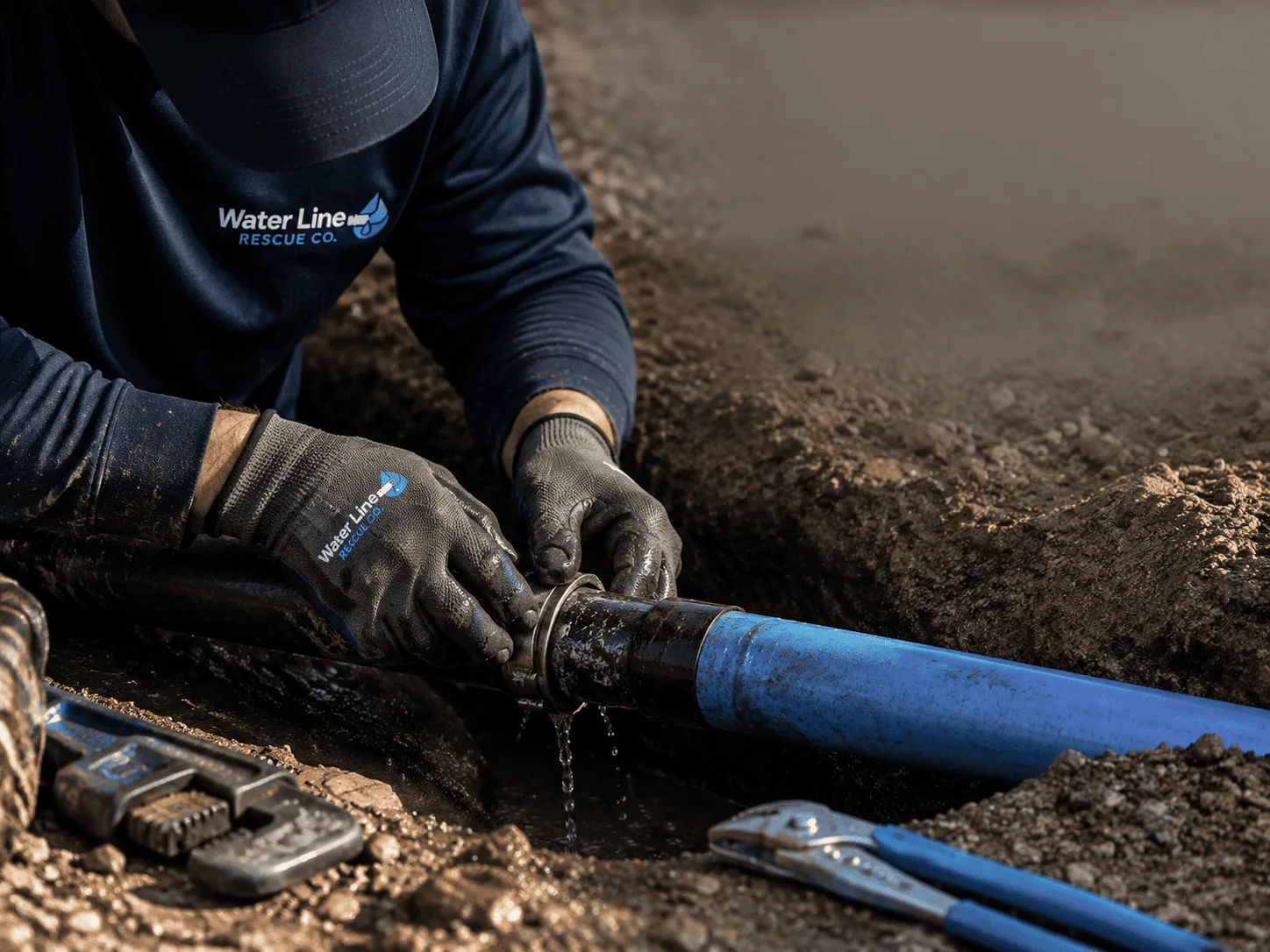 Why choose Water Line Repair in Conway Springs, KS